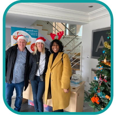 Santa Stork + ICG Foundation